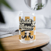 Drink Up Witches Halloween Glass, Herfst Seizoen G Blikvorm Glas