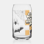 Drink Up Witches Halloween Glass, Herfst Seizoen G Blikvorm Glas (Voorkant)