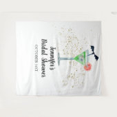 Drink Up Witches Halloween Vrijgezellenfeest Achte Wandkleed (Voorkant (horizontaal))