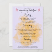 Drink Up Witches Potion Bachelorette Uitnodiging (Achterkant)