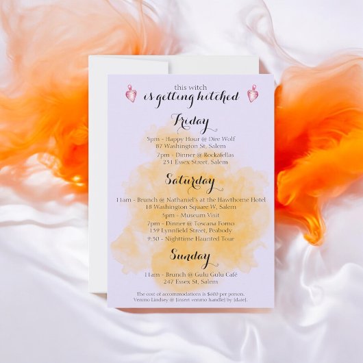 Drink Up Witches Potion Bachelorette Uitnodiging