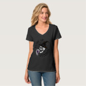 Drink Up Witches  Witch Hat Drinking Skull Hallowe T-shirt (Voorkant volledig)