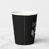 Drink Up Witches Zwart & Wit Halloween Cups Papieren Bekers (Rechts)