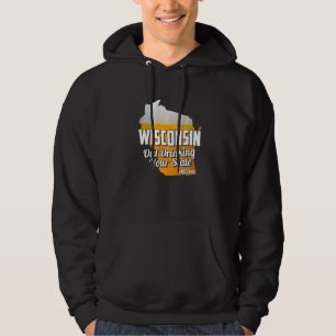 Drink uw staat sinds 1848 Beer Wisconsin Hoodie
