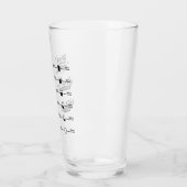 Drink uw watertijd/meetglas glas (Links)