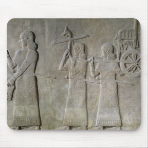 Drink vaartuigen en koninklijke chariot muismat