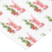 Drink van aardbeiensap - zomerpartij tafelkleed (Gekanteld)