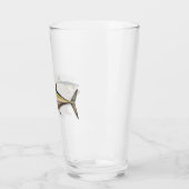 Drink van blauwvintonijn glas (Links)