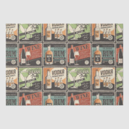  Drink van de controlebalk  Tissuepapier