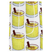 Drink van de Coquito Puerto Rican Eggnog Rum met k Medium Cadeauzakje (Achterkant)