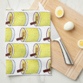 Drink van de Coquito Puerto Rican Eggnog Rum met k Theedoek (Quarter Fold)