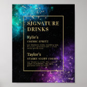 Drink van de sluiernevel van de Starry Wedding Poster (Voorkant)