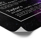 Drink van de sluiernevel van de Starry Wedding Poster (Hoek)