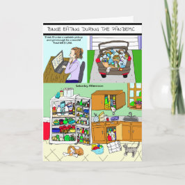 Drink van eetaanvallen en wijn tijdens de pandemie kaart