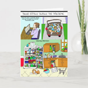 Drink van eetaanvallen en wijn tijdens de pandemie kaart