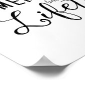 Drink van feestbord poster (Hoek)