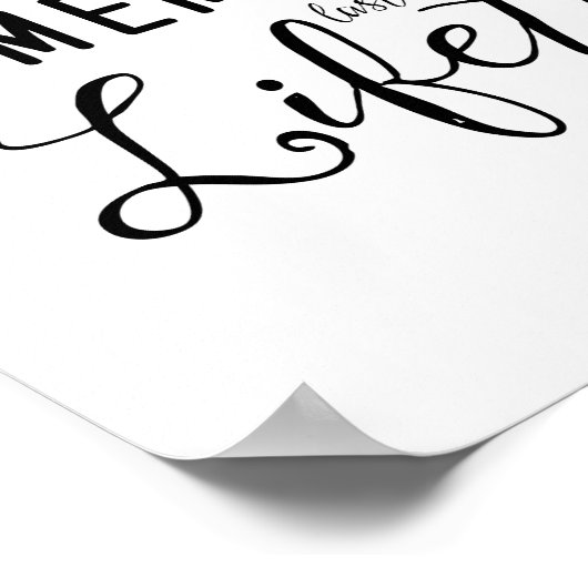 Drink van feestbord poster (Hoek)