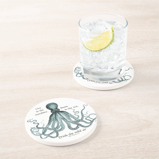 Drink van het Onderzetter van de Wilde Luchtvaart (Zijkant)