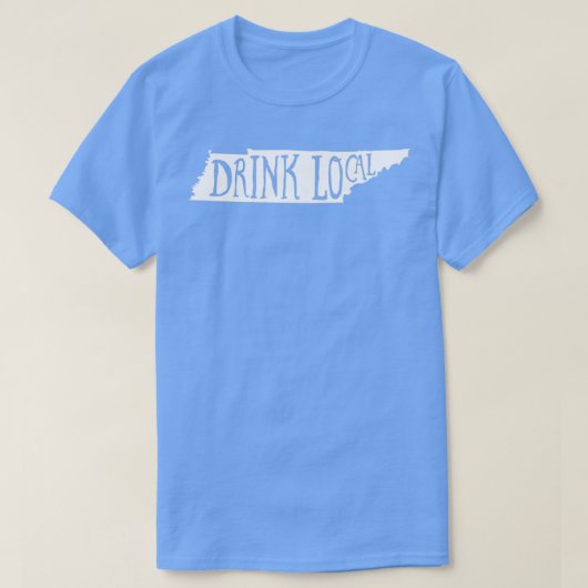 Drink van het schottekent van de lokale Tennessee T-shirt (Design voorkant)