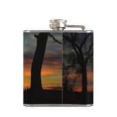 Drink van paarden heupfles (Achterkant)