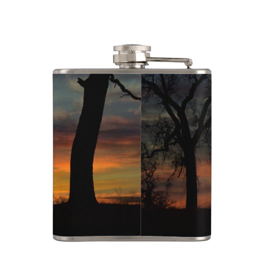 Drink van paarden heupfles (Achterkant)