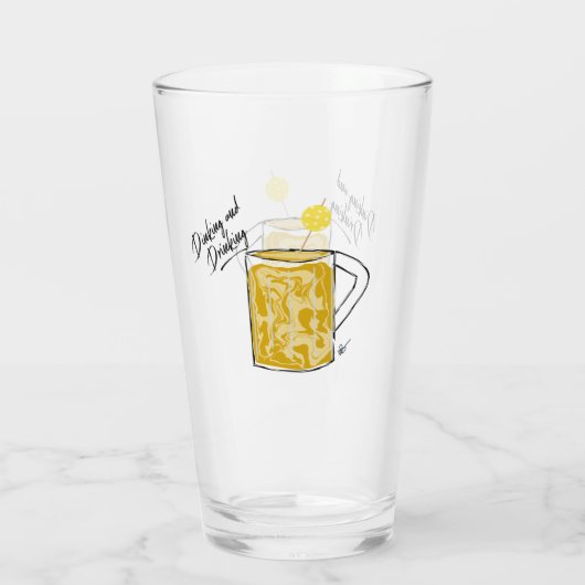 Drink van Picklebalglas Glas (Achterkant)