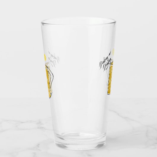 Drink van Picklebalglas Glas (Links)