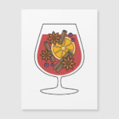 Drink van rode moer-wijn-spiraalwijn (Voorkant)