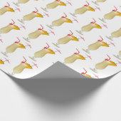 drink van tropische fruitcocktail cadeaupapier (Hoek)