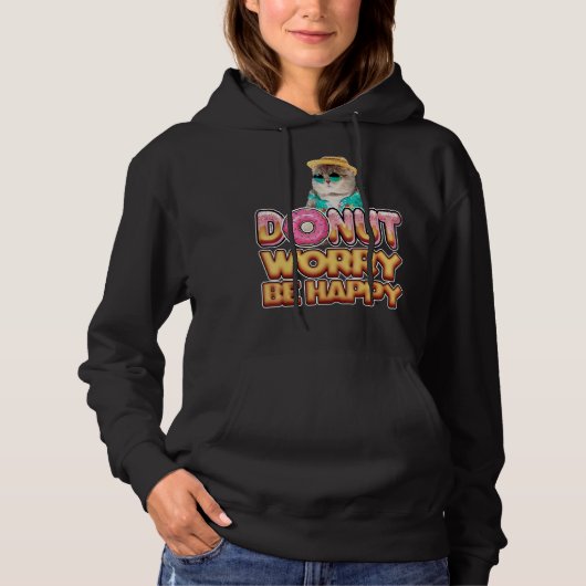 Drink van voedsel hoodie (Voorkant)