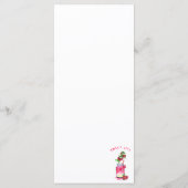 Drink van zoete kersen - zomerpartij menu (Achterkant)