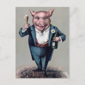  Drink varkens Briefkaart (Voorkant)