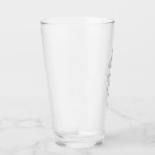 Drink veel water Glass Cup Glas (Rechts)