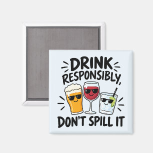 Drink Verantwoordelijk Magneet