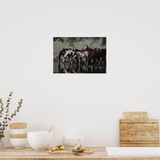 Drink verfpaarden poster (Keuken)