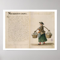 Drink-verkoper, Venetiaans (manuscript)