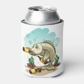 Drink vis blikjeskoeler (Blikje Voorkant)