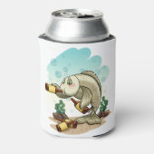 Drink vis blikjeskoeler (Blikje Achterkant)