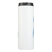 Drink voor Cure Funny Thirsty Humor Art Thermosbeker (Achterkant)