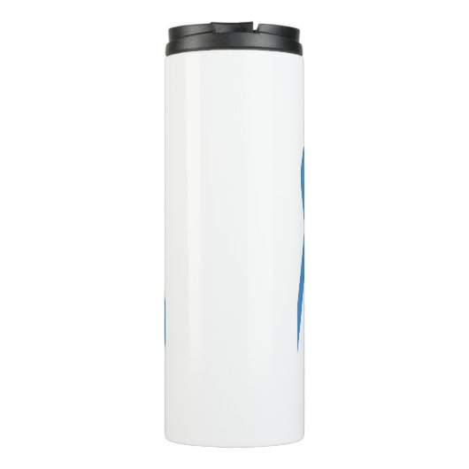 Drink voor Cure Funny Thirsty Humor Art Thermosbeker (Achterkant)