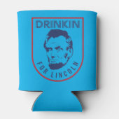 Drink voor Lincoln Koelbox van 4 juli Blikjeskoeler (Achterkant)
