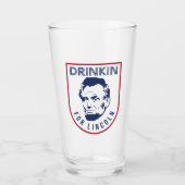 Drink voor Lincoln op 4 juli Glas (Voorkant)