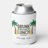 Drink voor lunch bos blikjeskoeler (Blikje Voorkant)