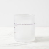 Drink voor Powershell Scripter Matglas Koffiemok (Center)