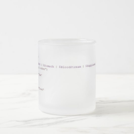 Drink voor Powershell Scripter Matglas Koffiemok (Center)