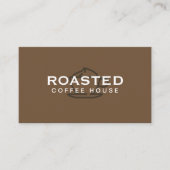 Drink voor speciale koffie visitekaartje (Voorkant)