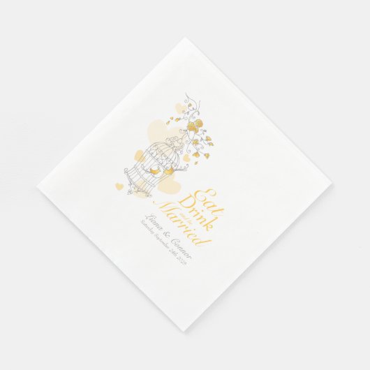 Drink voor weddenschapenkooi met servetten (Hoek)