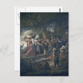 Drink vrouw door Jan Steen Briefkaart (Voorkant / Achterkant)