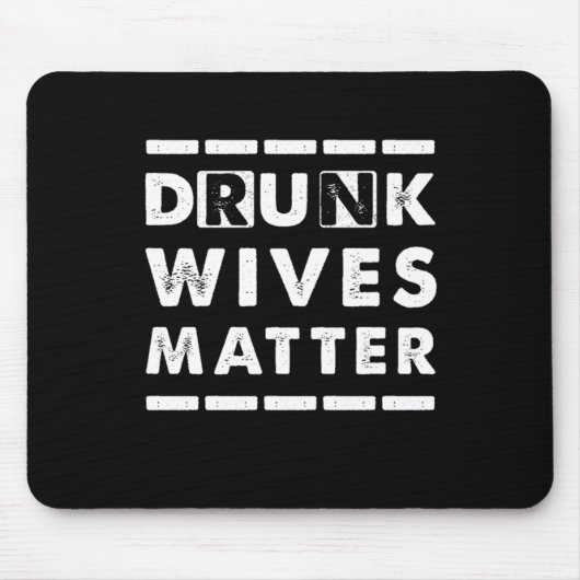 Drink vrouw muismat (Voorkant)