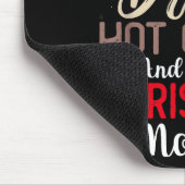 Drink warme chocolademelk en bekijk vakantiefilms muismat (Hoek)